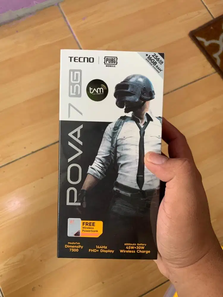 Tecno pova 7 5G 8/256 black