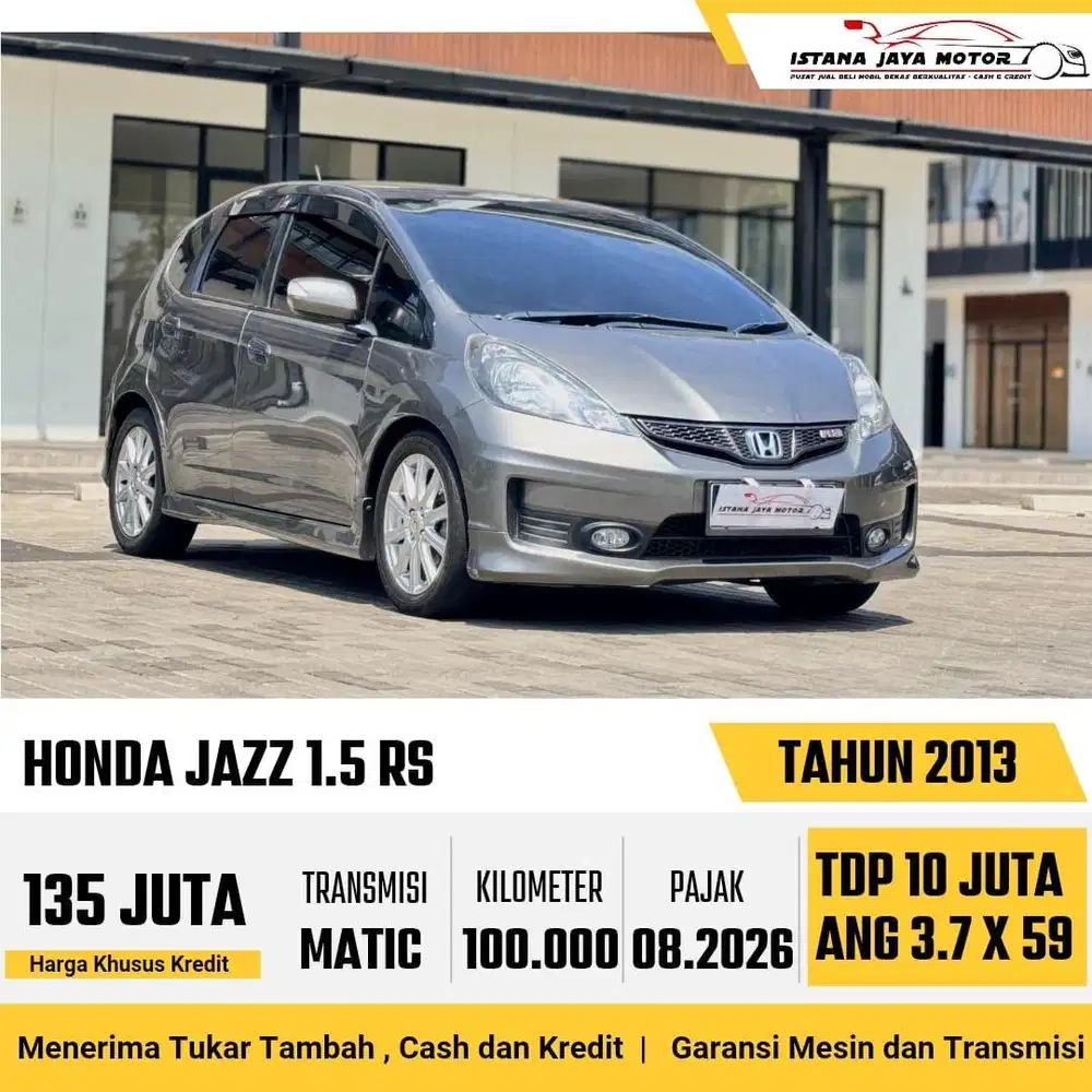HONDA JAZZ RS 1.5 AT GE8 NIK 2013 ABU