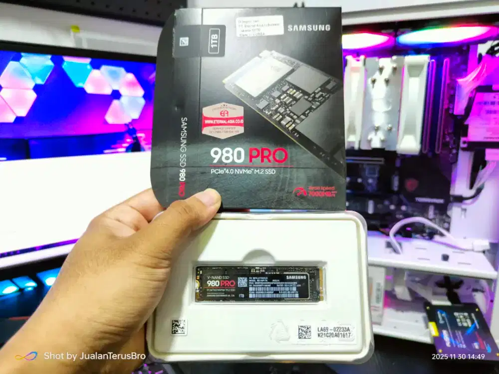 SSD NVME SAMSUNG 980 PRO M.2 PCIE 4.0 GARANSI RESMI