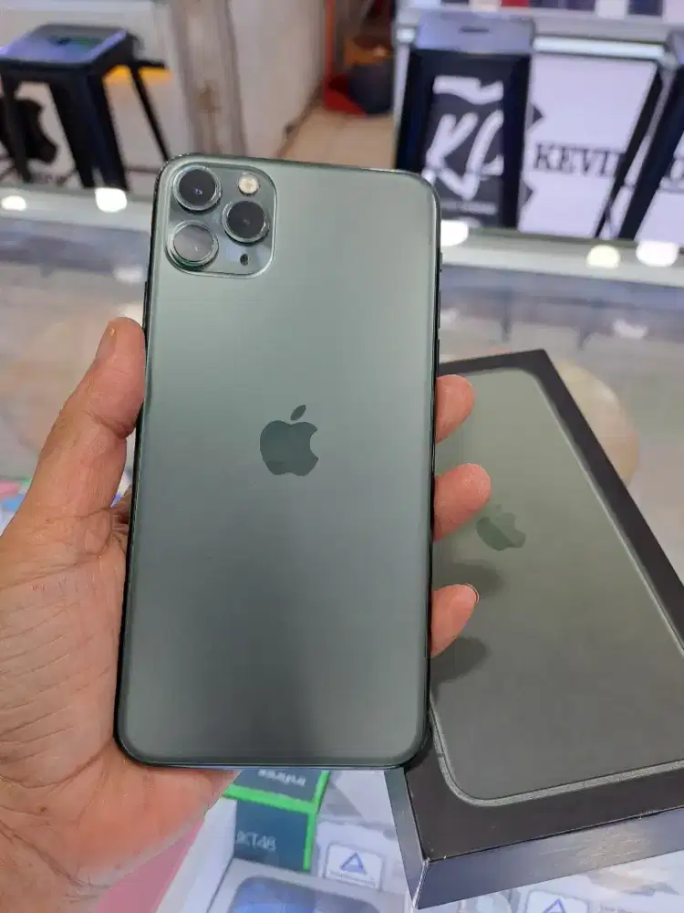 IPHONE 11 PROMAX 64GB  GREEN PERMANEN  BH 85% (ORI)
