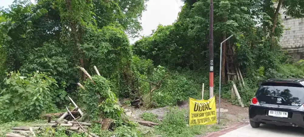 Dijual tanah pekarangan dekat kampus UII Yogyakarta