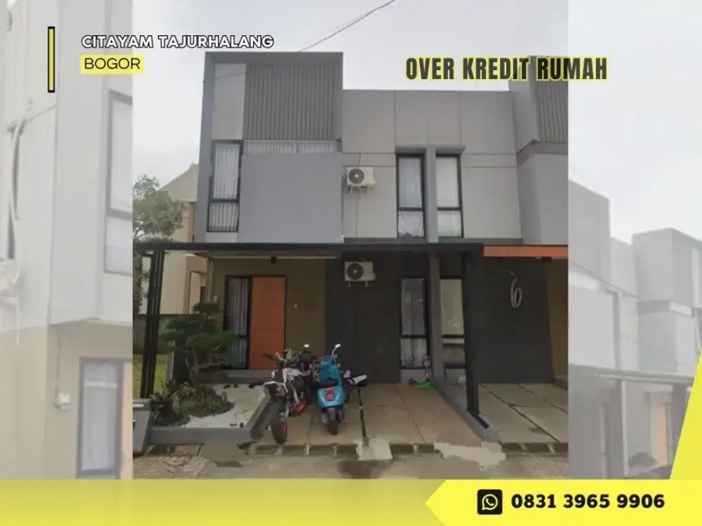 Over Kredit 2LT dkt Stasiun 128JT Free Kitchen Set di Jl Arco Raya Tajurhalang