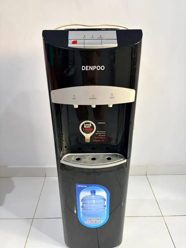DENPOO DDB-29 Dispenser Berdiri Galon Bawah 3 Kran (Hot, Normal, Cold)