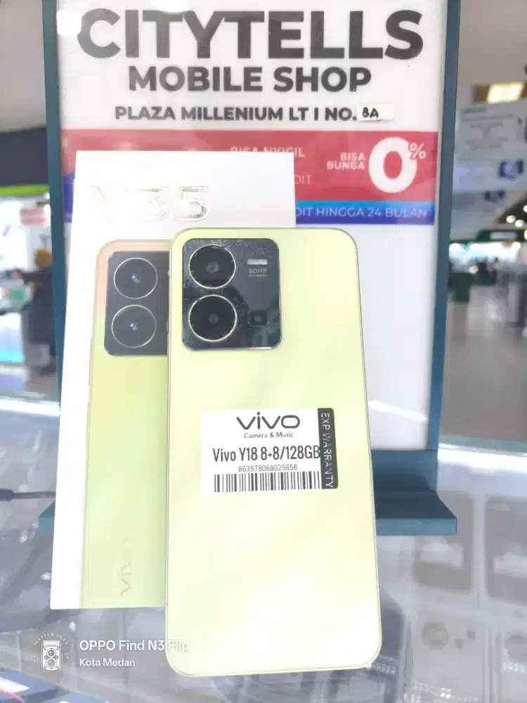 Vivo Y35 8+8/128 Second Ex Garnas