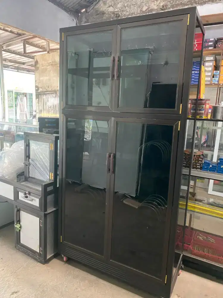 Rak Piring Aluminium Tahan Lama dan Mudah Dibersihkan