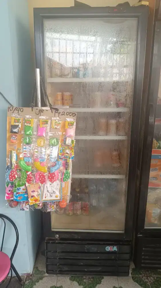 Showcase GEA lemari kulkas pendingin minuman usaha sayuran