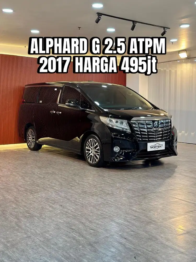 Toyota Alphard 2.5 G ATPM 2017