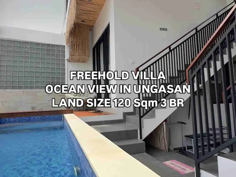 Modern Villa Ocean View di Ungasan Kuta Selatan Badung Bali