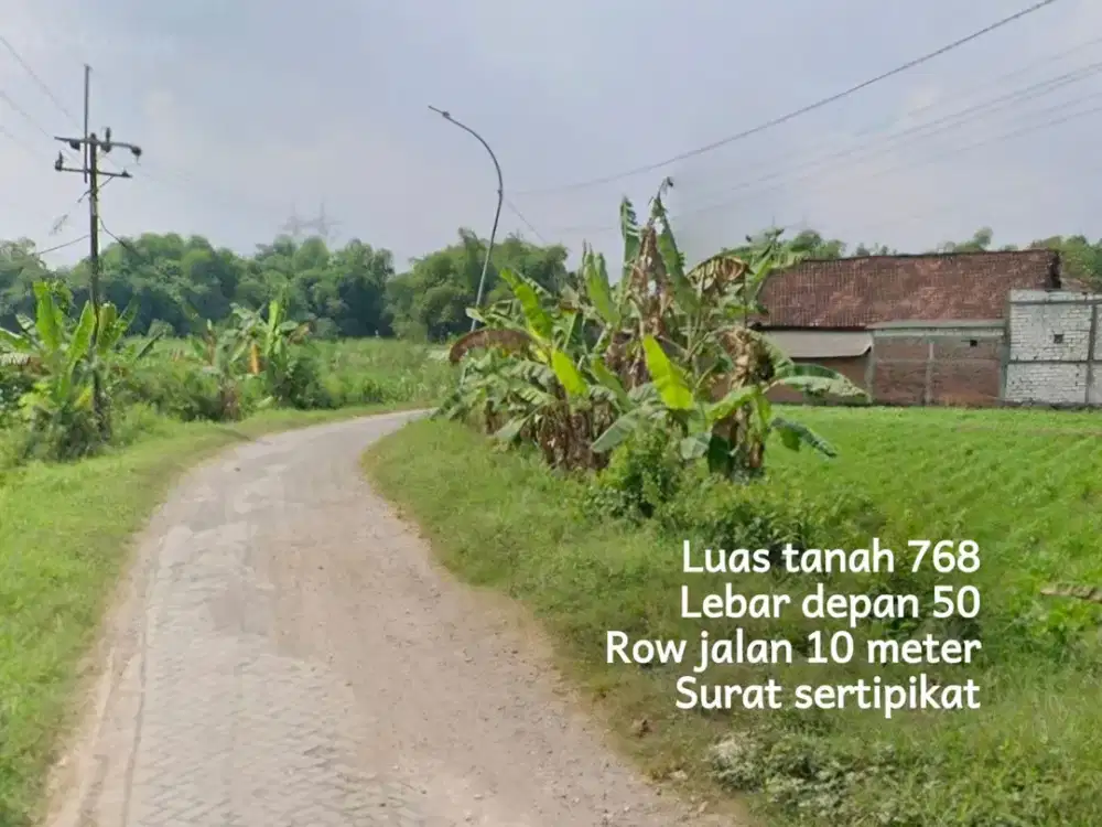 Tanah pekarangan balongpanggang