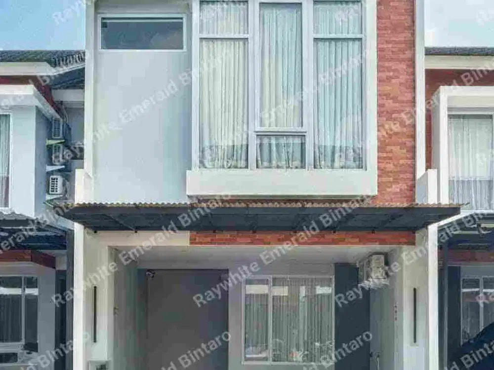 Rumah Murah Bagus dalam Cluster Siap Huni Full Renovasi 3 Lantai dekat Stasiun Jurangmangu Bintaro Exchange di Bintaro Jaya