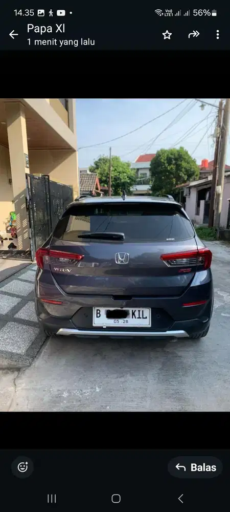 Honda WR-V 2023 Bensin