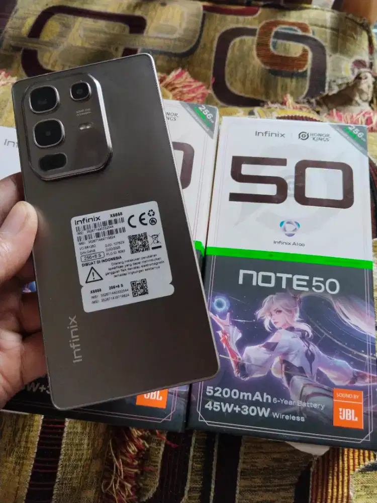 Infinix Note 50 8/256gb istimewa garansi panjang
