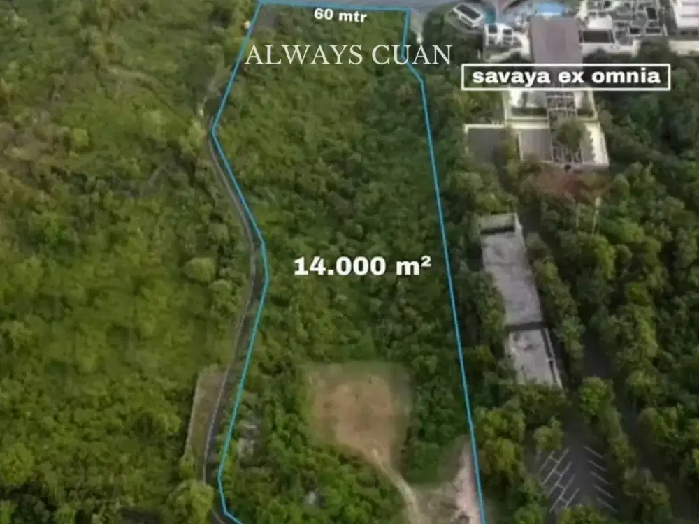 Tanah Los Tebing Samping Savaya Beach