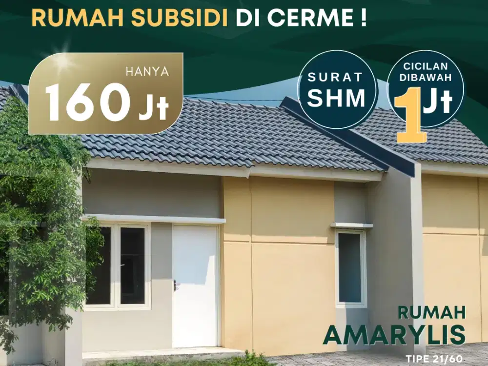 Rumah Subsidi Siap Huni – Harga Terjangkau, Lokasi Strategis