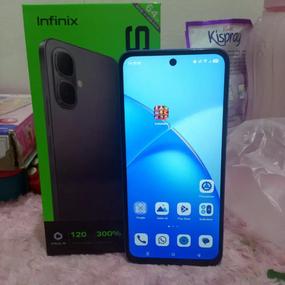 Infinix smart 10 ram 3/64 mulus