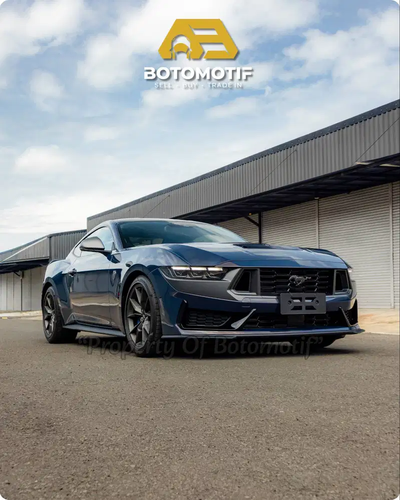 Ford Mustang 5.0 Dark Horse Fastback 2025 Blue Ember
