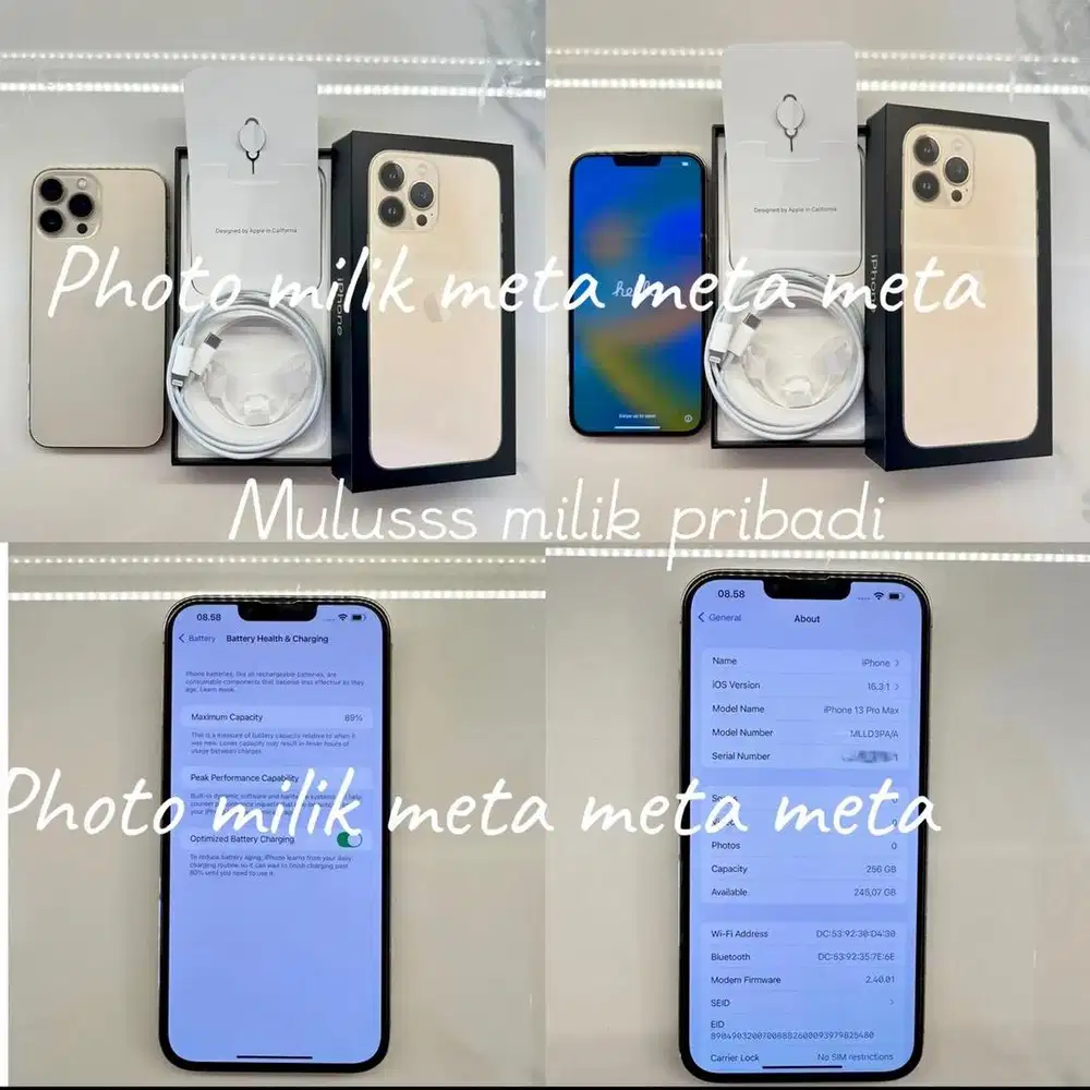 Iphone 13 pro max 256gb ibox