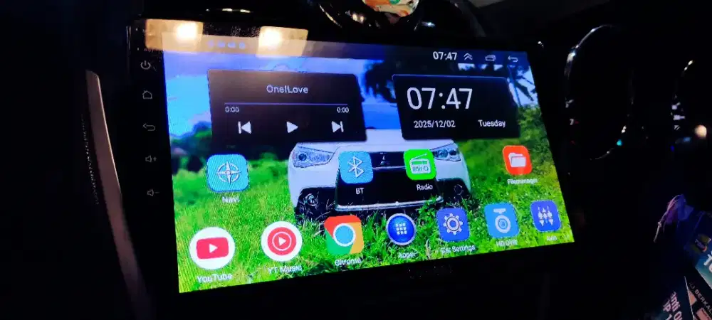 Head unit android ram 2gb internal 16gb