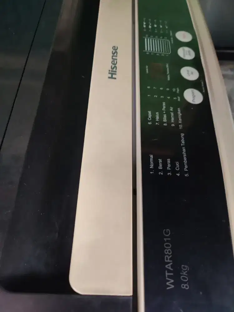 Dijual Mesin Cuci Toploading 8kg