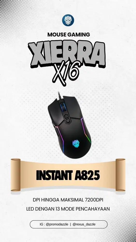 Mouse rexus Xierra X16