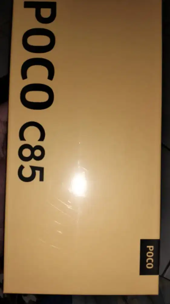 Poco c85 6/128 baru segel garansi resmi