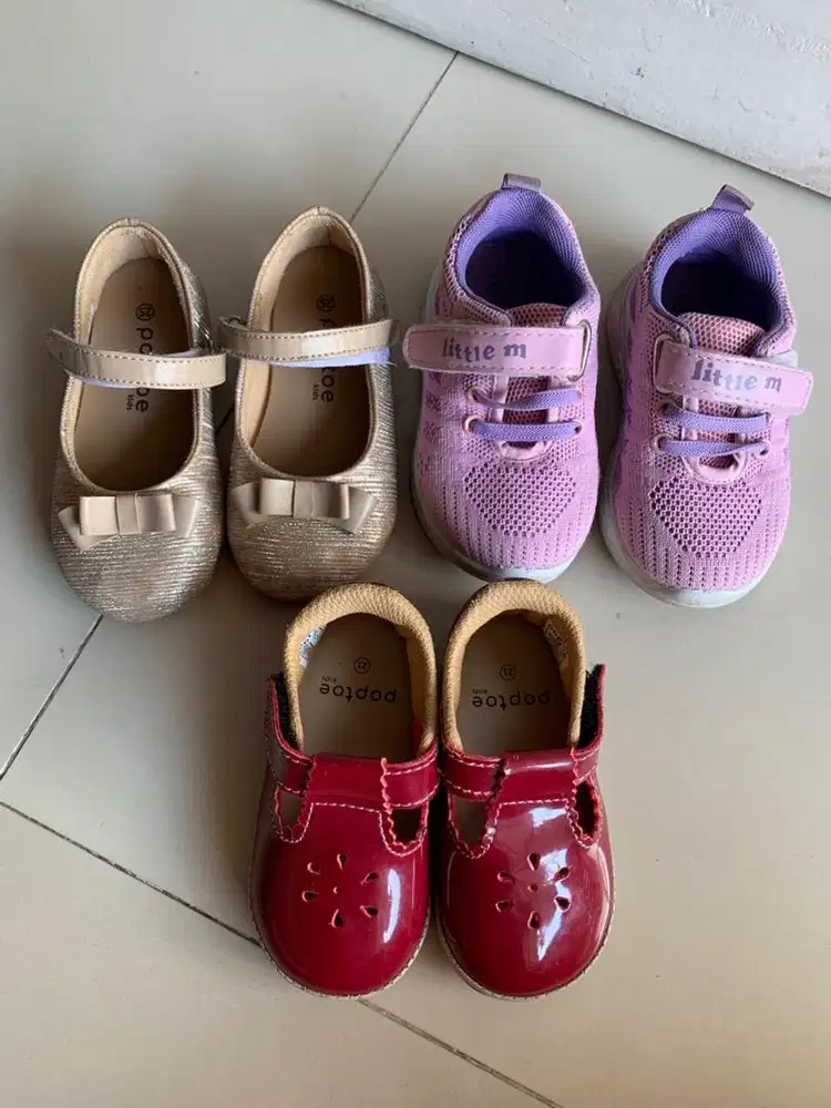 Preloved  3pasang sepatu anak