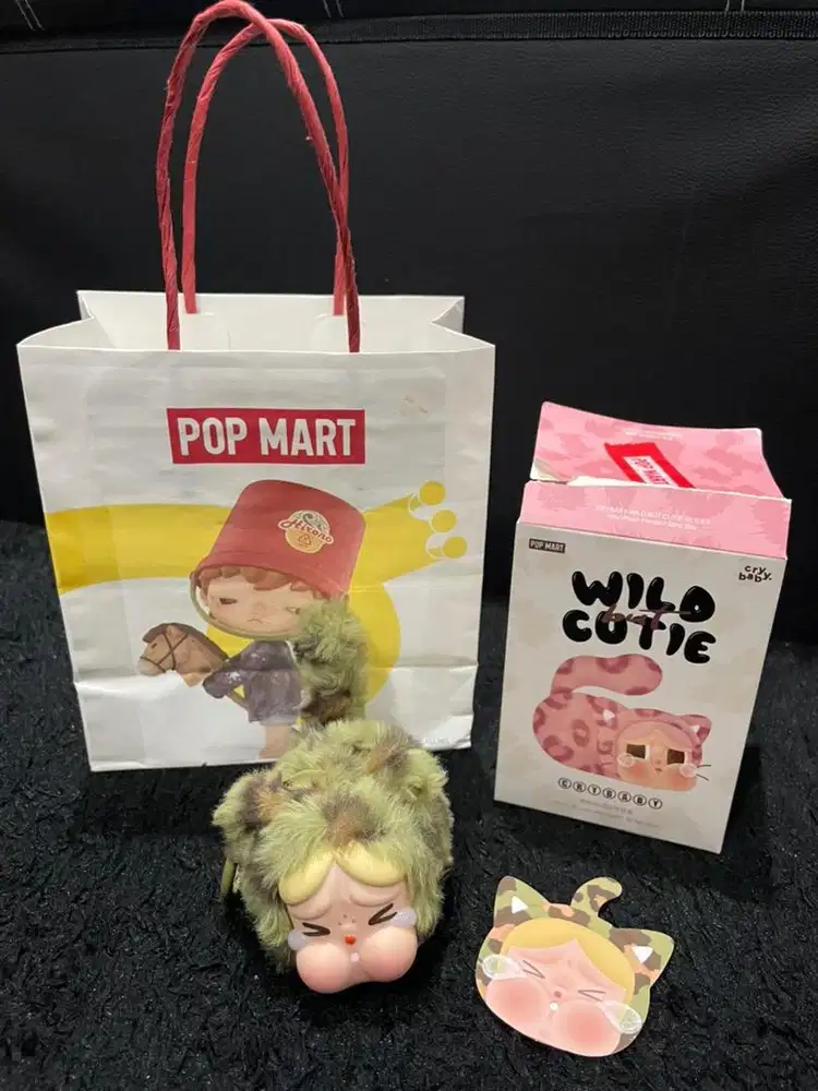 cry baby wild but cutie (camo) ori popmart