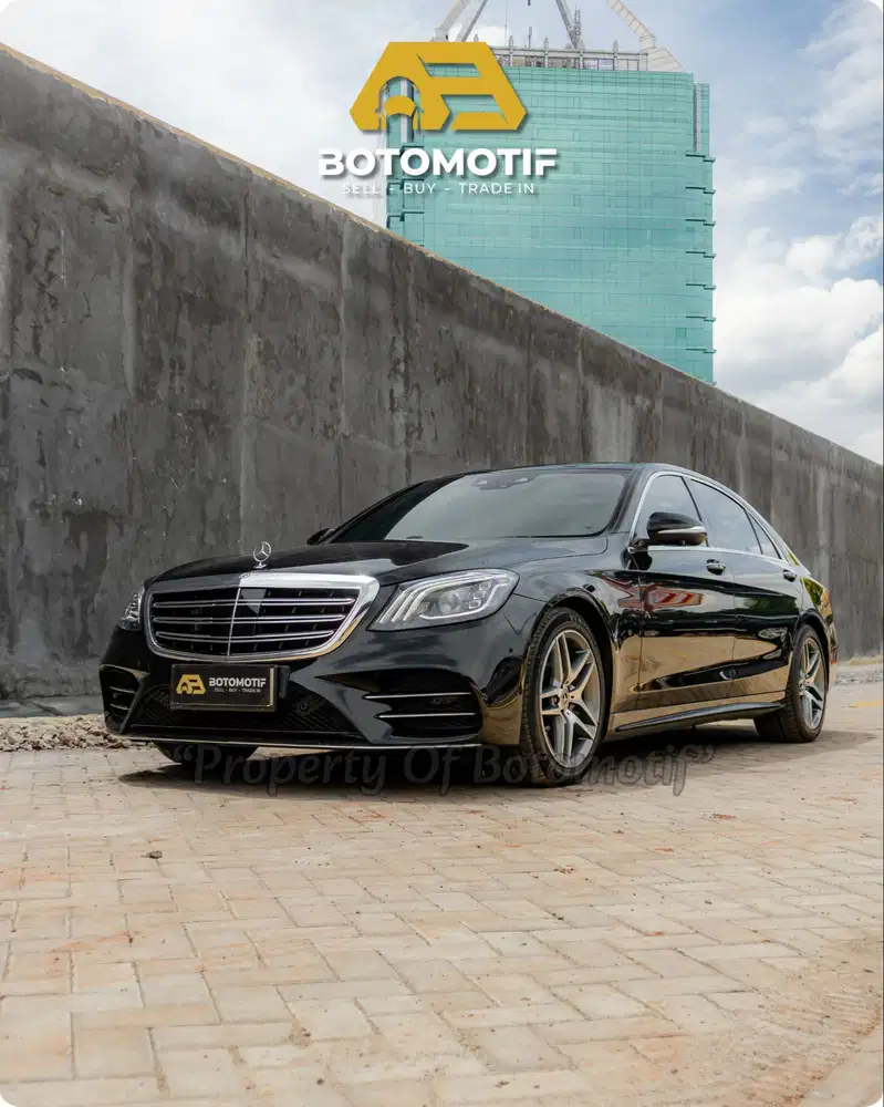 Mercedes-Benz S450 L AMG Line W222 Black On Brown 2019
