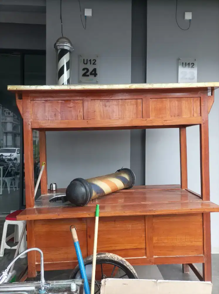 DIJUAL GROBAK KAYU SIAP PAKAI