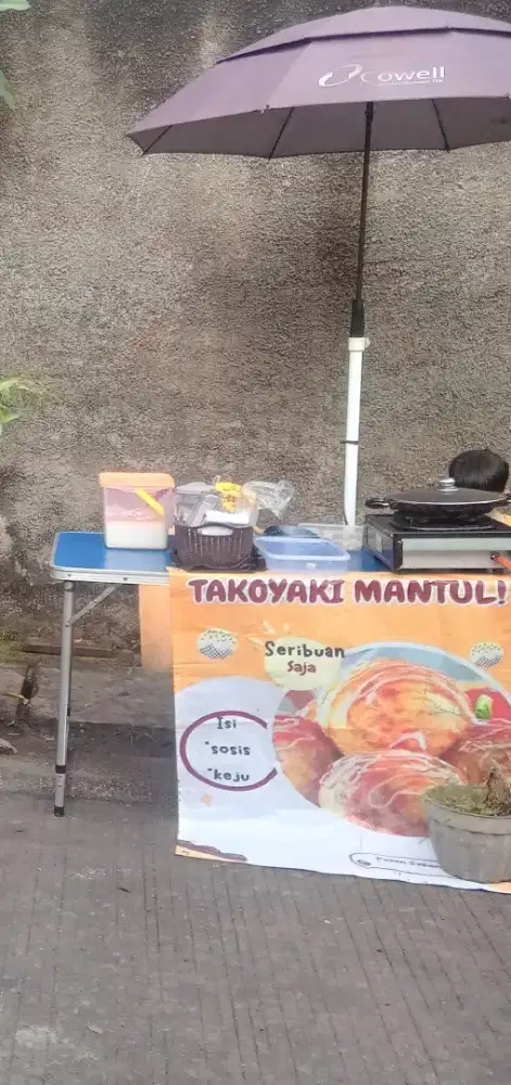 Loker jaga booth takoyaki
