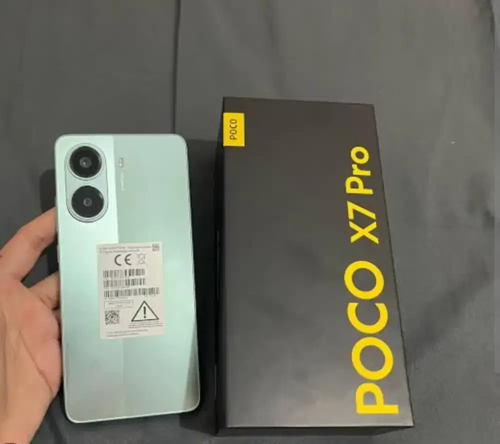 POCO X7 Pro 12/512GB Fullset Garansi Aktif