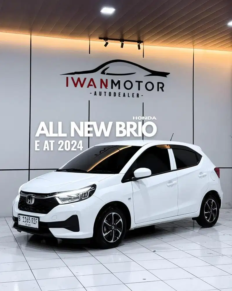 Tangan Pertama Low Km! Honda Brio E AT Tahun 2024 !