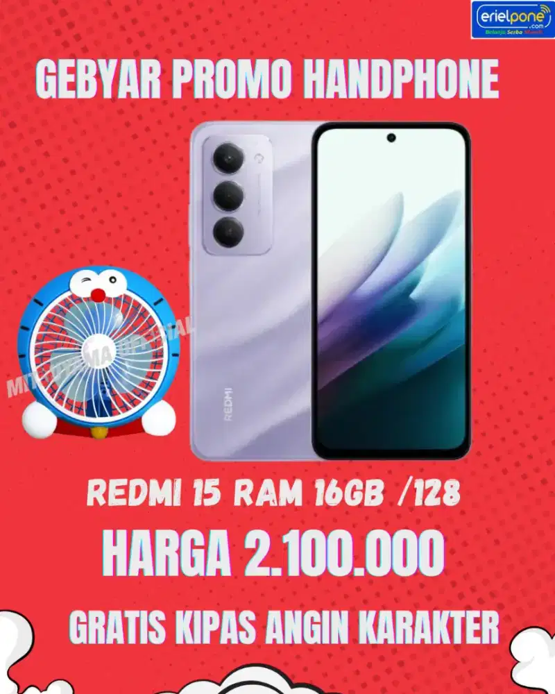 PROMO BELI HAPE DAPAT KIPAS ANGIN KARAKTER