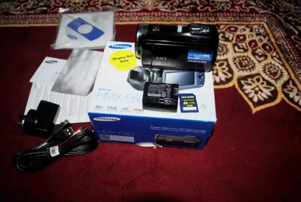 Samsung hmx-f80 camcorder