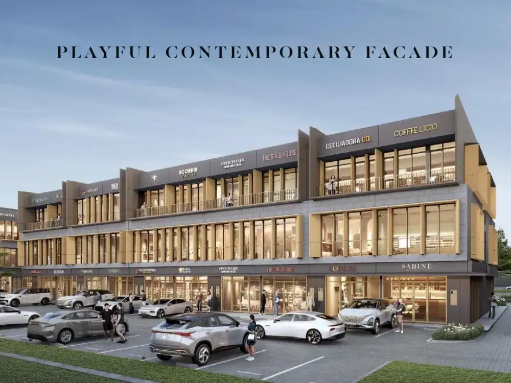 Ruko Enchante Business Park 4,5x13 TERBARU Lengkap Balcony Central BSD