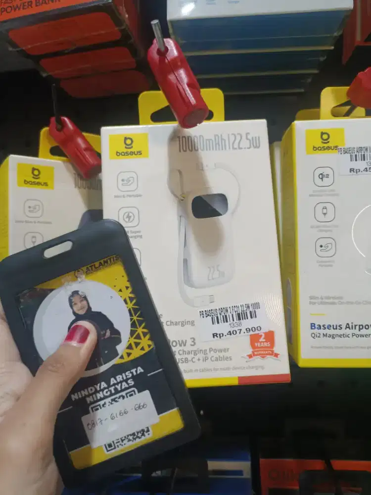 Powerbank baseus ATLANTIS DAHSYAT