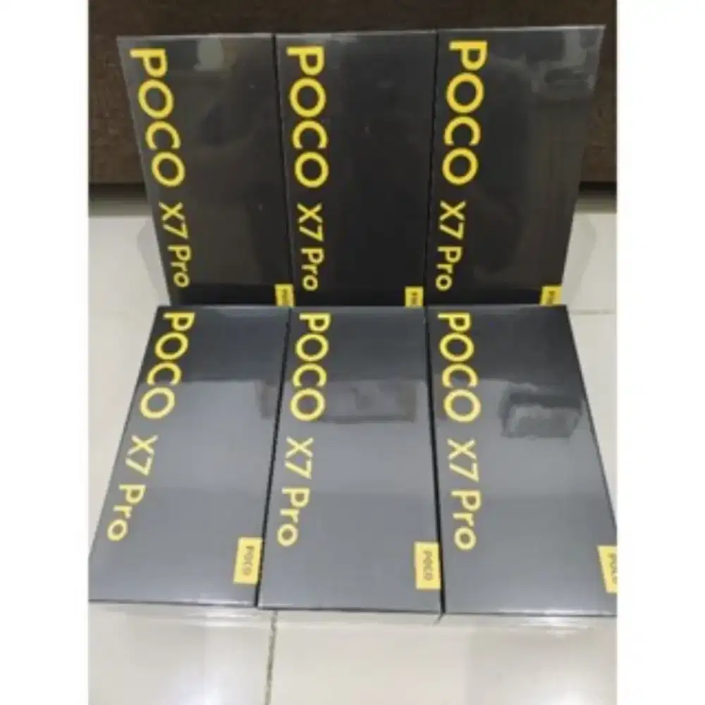 JUAL POCO X7 PRO 5G 12/512 NEW FRESH NOREPACK