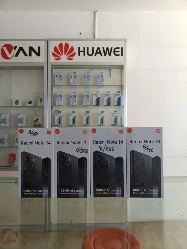 Redmi Note 14 (8/256) GB Baru Resmi Xiaomi⁹