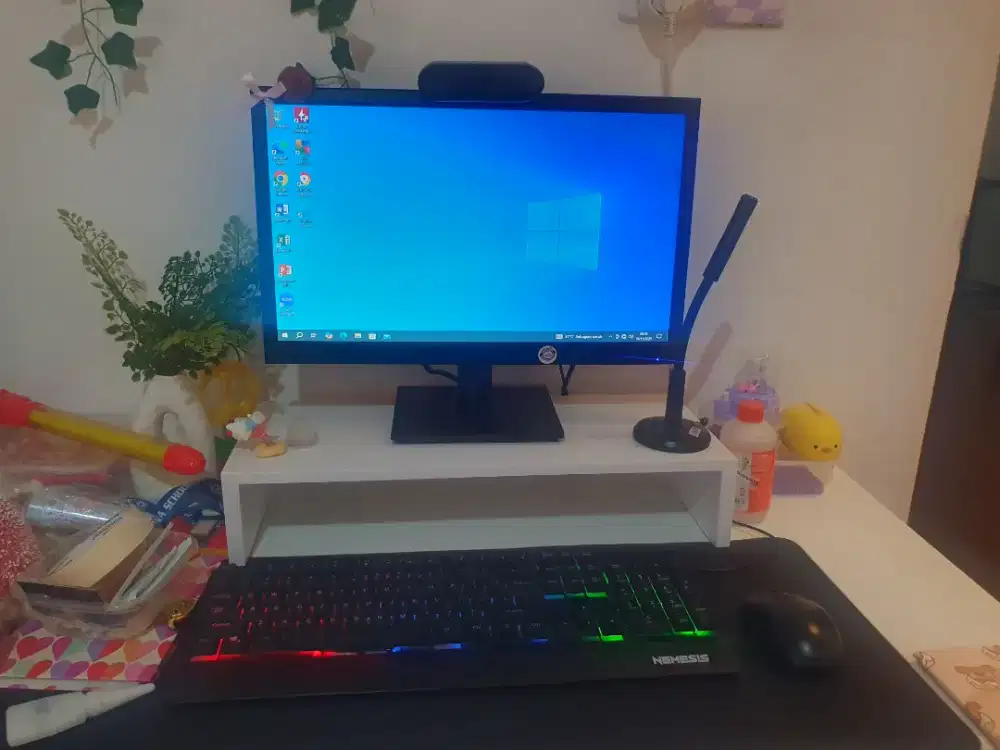 Komputer Desktop1 set AMD + monitor  DELL 15inch