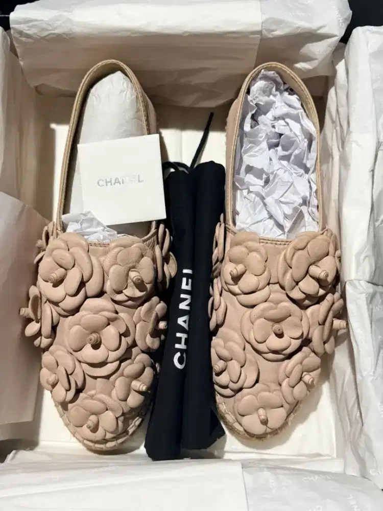 Chanel Espradille flat shoes Sz. 41