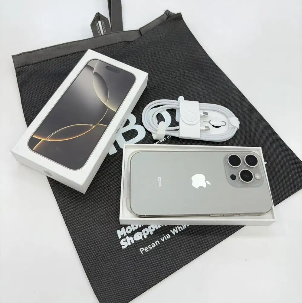 Iphone 16 Pro 128gb IBOX garansi on mei 2026
