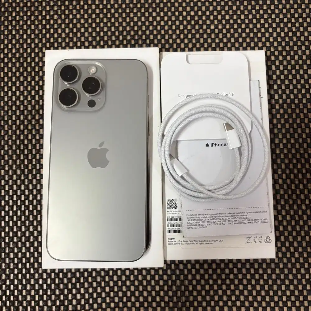 Iphone 15 pro max 256gb ibox Bh 84%