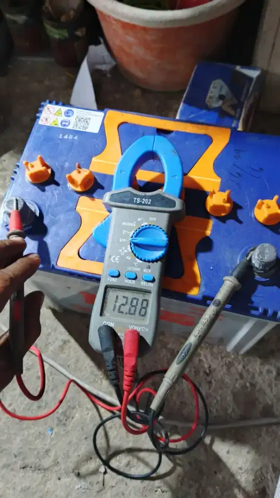 Aki / accu mobil N50 kepala besar