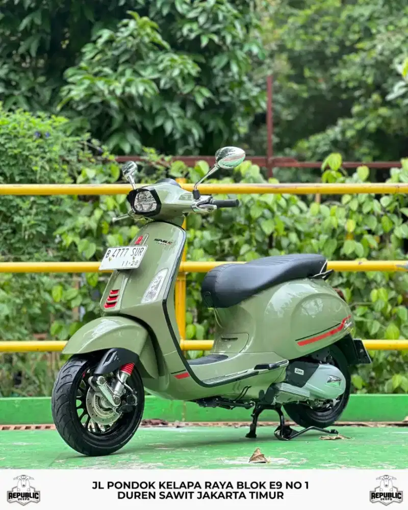 DIJUAL VESPA SPRINT S 150 IGET ABS LED TH 2023 PERFECT CONDITION