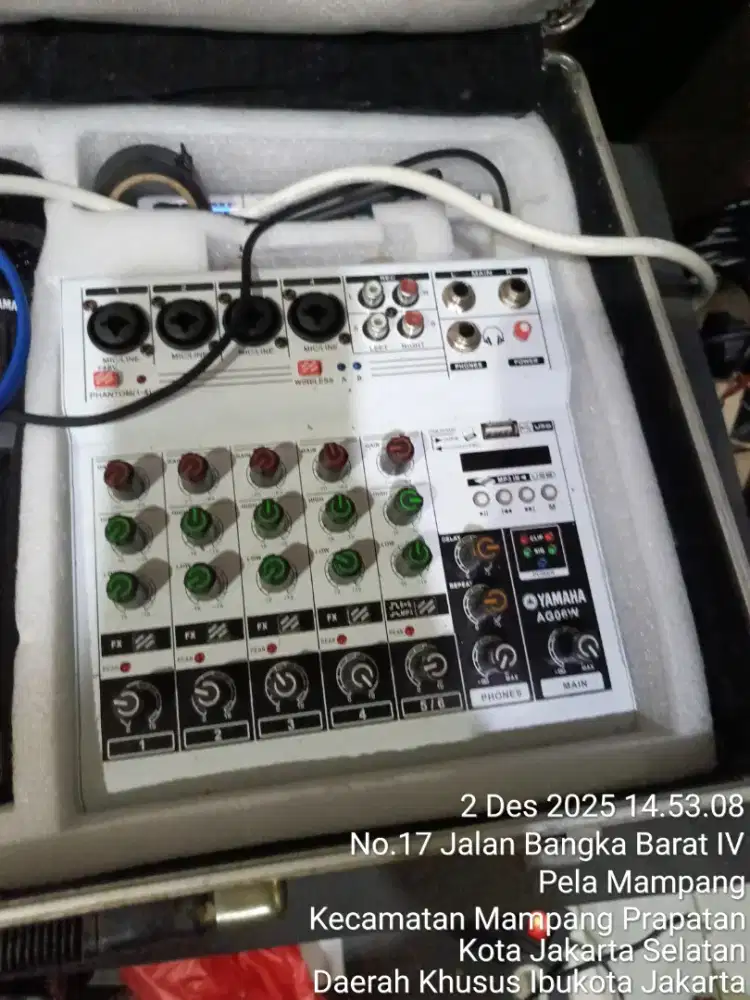 YAMAHA AG6w MIXER