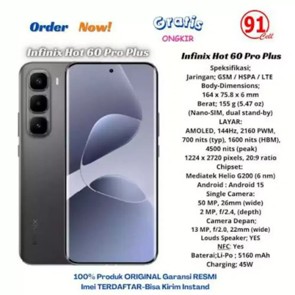INFINX HOT 60 PRO