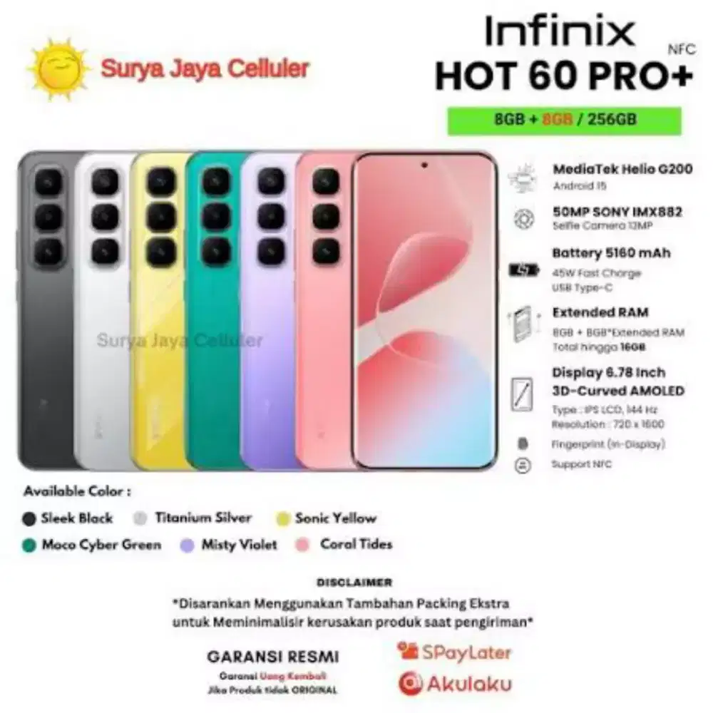 INFINX HOT 60 PRO PLUS