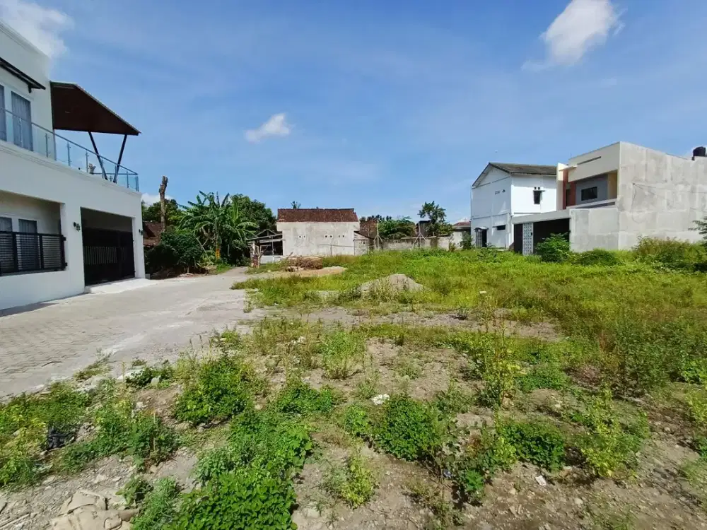 Tanah Siap Bangun Area Wisata Prambanan SHM Ready