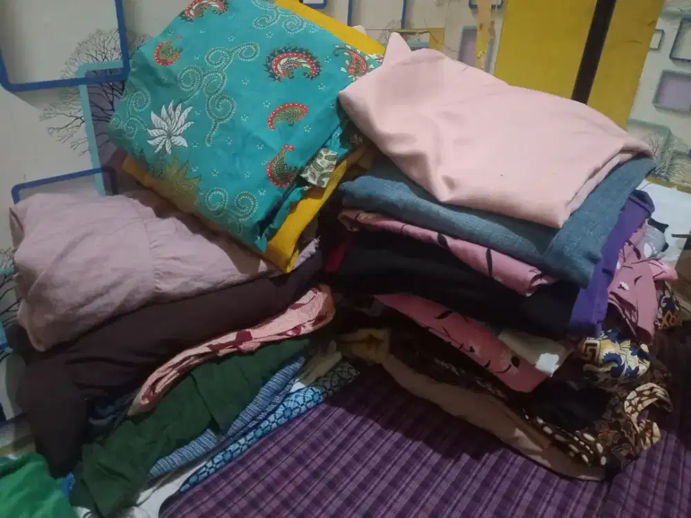 Preloved atasan, bawahan, gamis