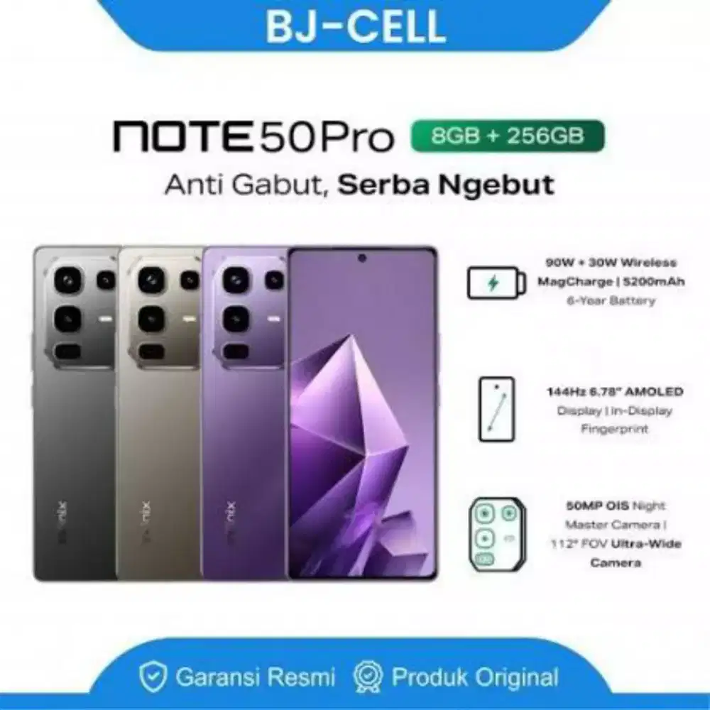 INFINX NOT 50 CASH/CREDIT